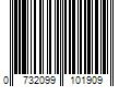 Barcode Image for UPC code 0732099101909