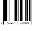 Barcode Image for UPC code 0732221321090