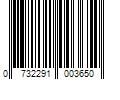 Barcode Image for UPC code 0732291003650