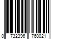 Barcode Image for UPC code 0732396760021