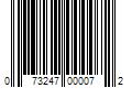 Barcode Image for UPC code 073247000072