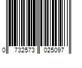 Barcode Image for UPC code 0732573025097. Product Name: S & P Whistle Stop ATM2509 N Code 80 Straight Snap Track Assortment