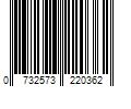 Barcode Image for UPC code 0732573220362