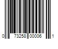 Barcode Image for UPC code 073258000061