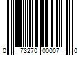 Barcode Image for UPC code 073270000070