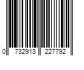 Barcode Image for UPC code 0732913227792