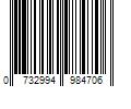 Barcode Image for UPC code 0732994984706