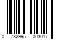 Barcode Image for UPC code 0732995003017