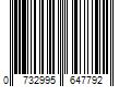 Barcode Image for UPC code 0732995647792