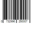 Barcode Image for UPC code 0732996250007