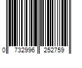 Barcode Image for UPC code 0732996252759