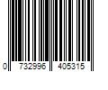 Barcode Image for UPC code 0732996405315