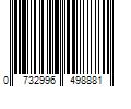 Barcode Image for UPC code 0732996498881