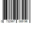 Barcode Image for UPC code 0732997085196