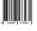 Barcode Image for UPC code 0732997473931