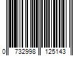 Barcode Image for UPC code 0732998125143