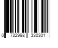 Barcode Image for UPC code 0732998330301