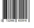 Barcode Image for UPC code 0732998600916