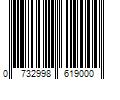 Barcode Image for UPC code 0732998619000