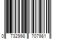 Barcode Image for UPC code 0732998707981