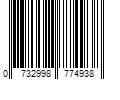 Barcode Image for UPC code 0732998774938