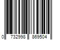 Barcode Image for UPC code 0732998869504