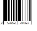 Barcode Image for UPC code 0733002201822