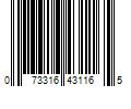 Barcode Image for UPC code 073316431165