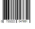 Barcode Image for UPC code 0733222047651