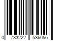 Barcode Image for UPC code 0733222536056