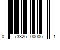 Barcode Image for UPC code 073326000061