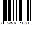 Barcode Image for UPC code 0733538540204