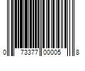 Barcode Image for UPC code 073377000058