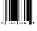 Barcode Image for UPC code 073377923425