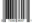 Barcode Image for UPC code 073380360071