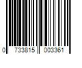 Barcode Image for UPC code 0733815003361