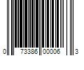 Barcode Image for UPC code 073386000063