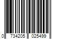 Barcode Image for UPC code 0734205025499