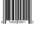 Barcode Image for UPC code 073430005112