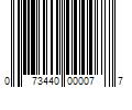 Barcode Image for UPC code 073440000077