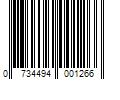 Barcode Image for UPC code 0734494001266