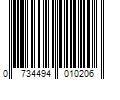 Barcode Image for UPC code 0734494010206