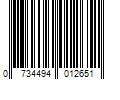 Barcode Image for UPC code 0734494012651