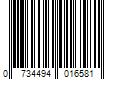 Barcode Image for UPC code 0734494016581