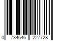 Barcode Image for UPC code 0734646227728