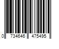 Barcode Image for UPC code 0734646475495