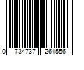 Barcode Image for UPC code 0734737261556