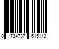 Barcode Image for UPC code 0734737615113