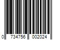 Barcode Image for UPC code 0734756002024