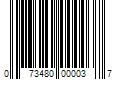 Barcode Image for UPC code 073480000037